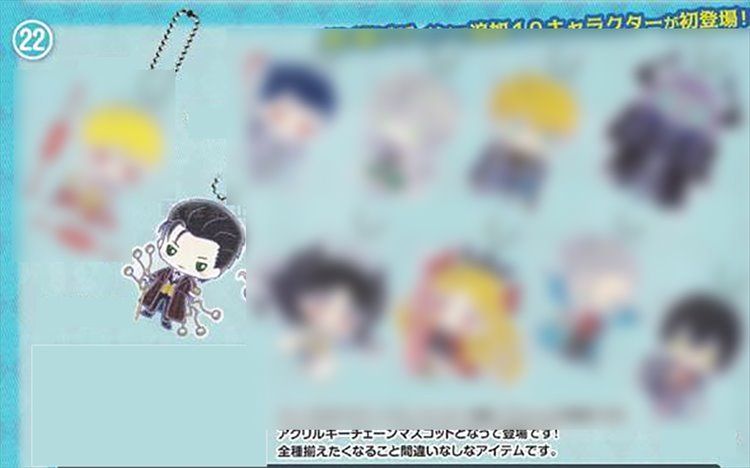 Fate Grand Order - Ruler Sherlock Holmes Sanrio Acrylic Keychain - Click Image to Close