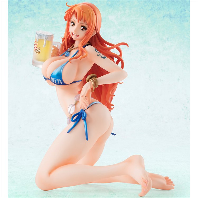 One Piece - 1/8 Nami BB Limited Edition Ver. P.O.P PVC Figure - Click Image to Close