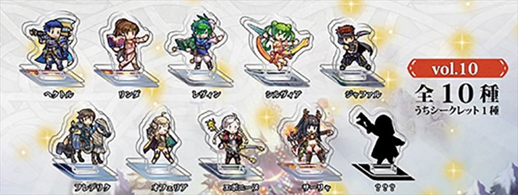 Fire Emblem Heroes - Mini Acrylic Figure collection Vol.10 Single BLIND BOX - Click Image to Close