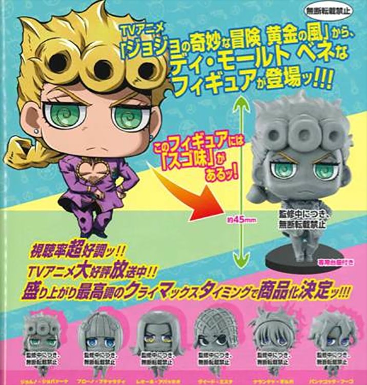 Jojos Bizarres Adventures Sd Figure Series 01 Single Blind Box Tl Toyslogic Otaku For Life