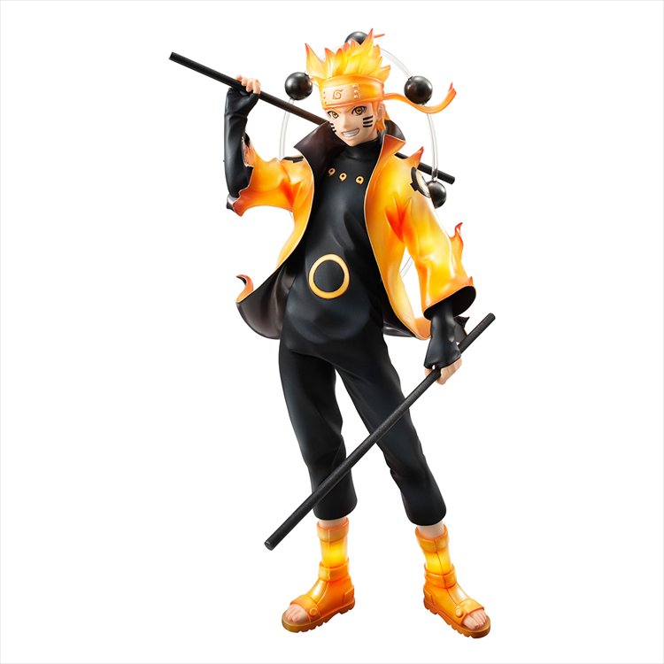 Naruto Shippuden - 1/8 Uzumaki Naruto Rikudou Sennin Mode G.E.M PVC Figure - Click Image to Close