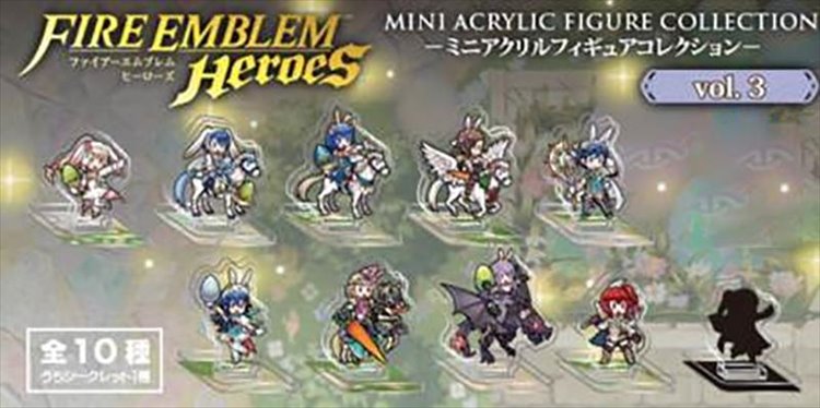 Fire Emblem Heroes - Mini Acrylic Figure collection Vol.3 Single BLIND BOX - Click Image to Close