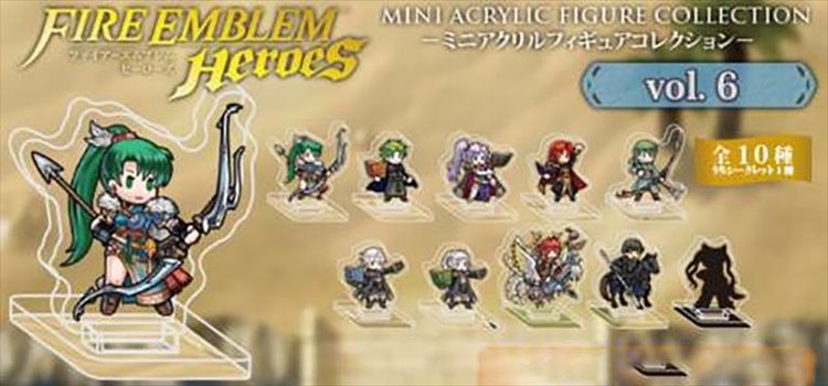 Fire Emblem Heroes - Mini Acrylic Figure collection Vol.6 Single BLIND BOX - Click Image to Close