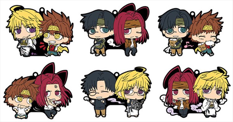 Saiyuki Reload Blast - Buddy Collec Rubber Strap SINGLE BLIND BOX - Click Image to Close