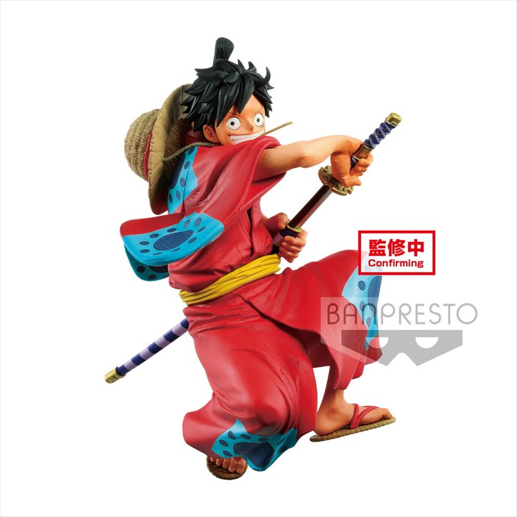 One Piece - Monkey D Luffy Wanokuni Prize Figure - Click Image to Close