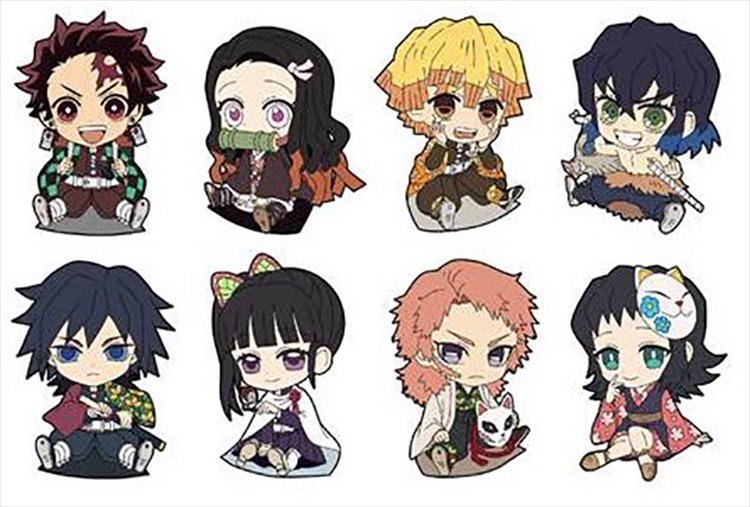 Demon Slayer - Rubber Strap SINGLE BLIND BOX - Click Image to Close