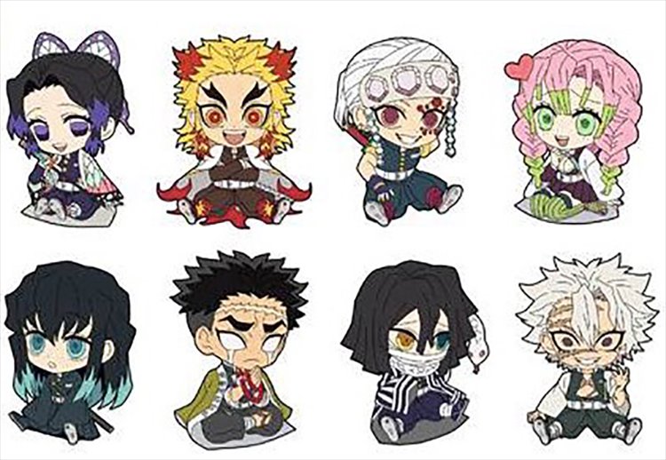 Demon Slayer - Rubber Strap Pillar Ver. SINGLE BLIND BOX - Click Image to Close