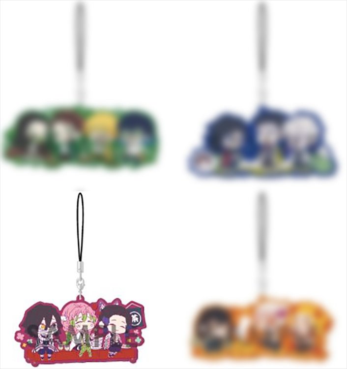 Demon Slayer - Group Rubber Strap C - Click Image to Close