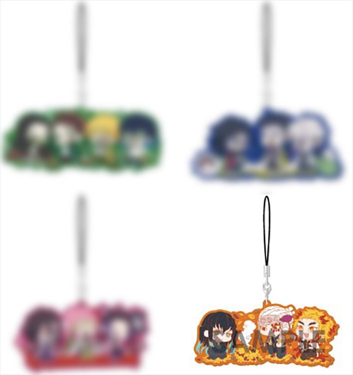 Demon Slayer - Group Rubber Strap D - Click Image to Close