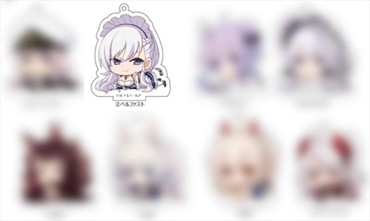 Azur Lane - Acrylic Keychain B