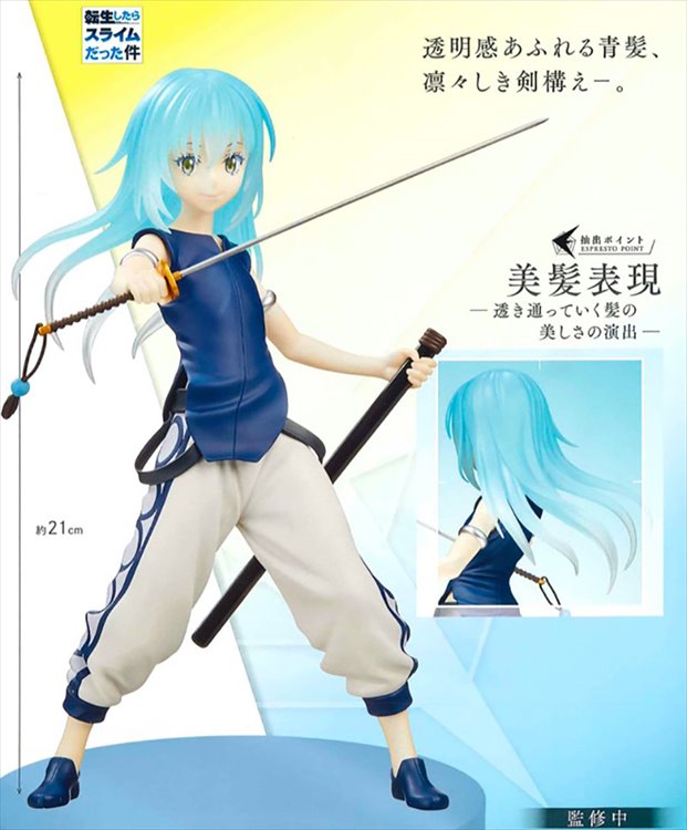 That Day I Was Reincarnated As A Slime - Rimuru Espresto Prize Figure - Click Image to Close