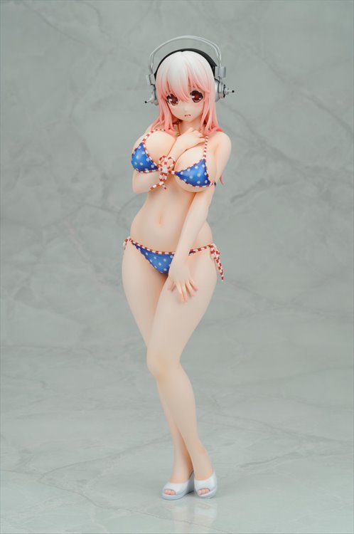 Super Sonico - 1/6 Super Sonico Paisura Bikini Ver. PVC Figure Re-release