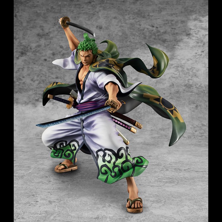 One Piece - 1/8 Zoro Juro Warriors Alliance P.O.P PVC Figure - Click Image to Close