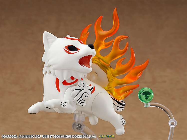 Okami - Amaterasu Nendoroid - Click Image to Close