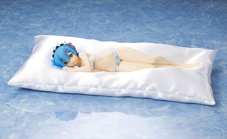 Re:Zero Starting Life In Another World - 1/7 Rem Sleep Sharing Blue Lingerie Ver. PVC Figure - Click Image to Close