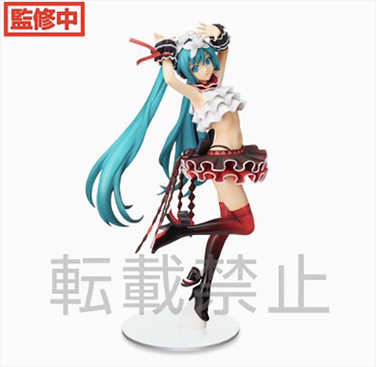 Vocaloid Project Diva - Miku Mega 39 Super Premium Figure - Click Image to Close