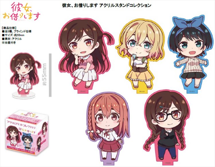 Rent A Girlfriend - Acrylic Stand SINGLE BLIND BOX