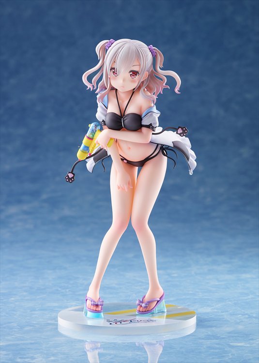 Warlords Of Sigrdrifa - 1/7 Warlords Of Sigrdrifa - Azuzu Komagome Swimsuit Version 1/7 Scale Figure PVC Figure - Click Image to Close