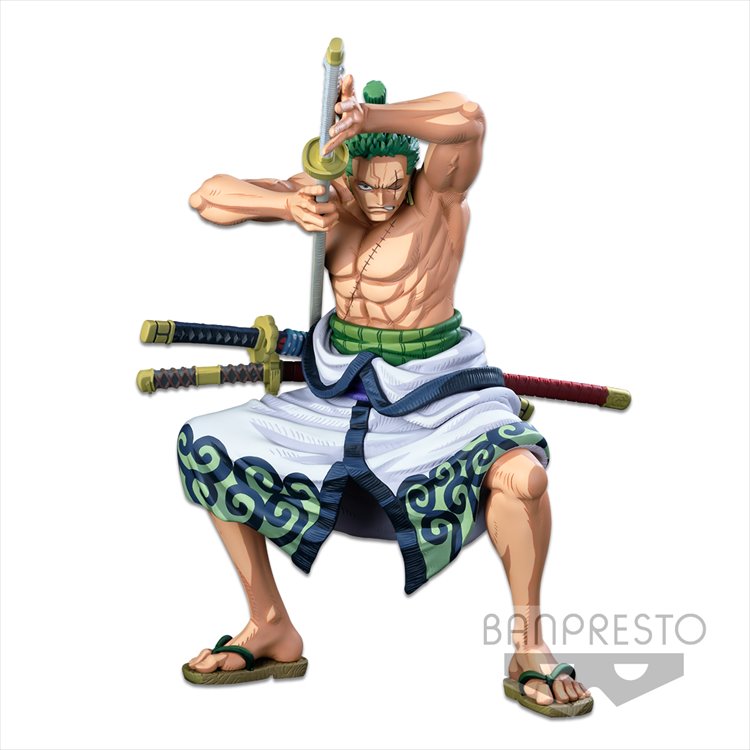 One Piece - Zoro Wano Ver Manga Ver. Master Stars Prize Figure