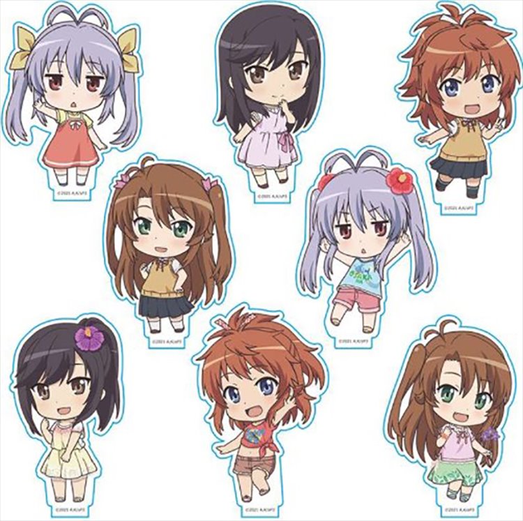 Non Non Biyori Nonstop - Acrylic Stand Collection SINGLE BLIND BOX - Click Image to Close