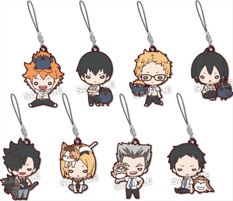 Haikyuu to the Top - Rubber Mascot SINGLE BLIND BOX