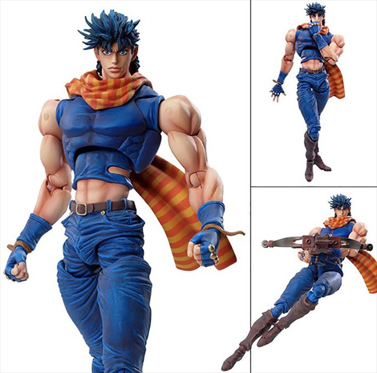 Jojos Bizarre Adventure Part II - Joseph Joestar Super Action Figure - Click Image to Close