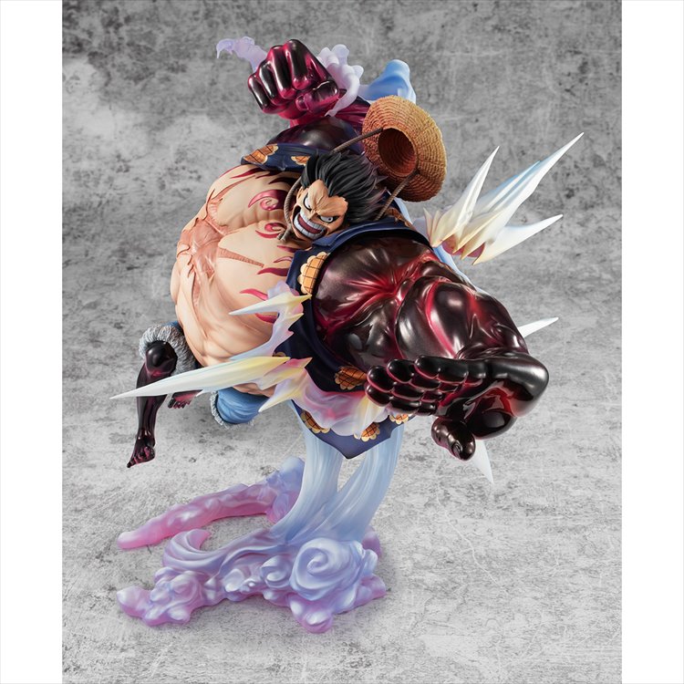 One Piece - Luffy Gear Four "Boundman" Ver.2 SA-Maximum P.O.P PVC Figure - Click Image to Close