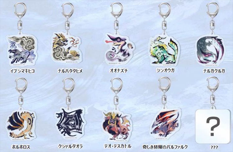 Monster Hunter - Monster Icon Acrylic Mascot Collection Vol. 3 SINGLE BLIND BOX
