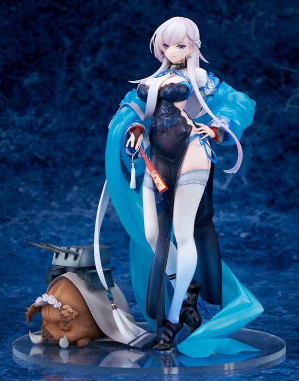 Azur Lane - 1/7 Belfast Roses Of Iridescent Clouds Ver. PVC Figure - Click Image to Close