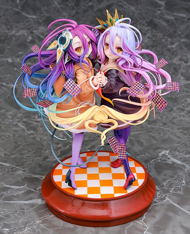 No Game No Life Zero - 1/7 Shiro and Schwi PVC Figure - Click Image to Close