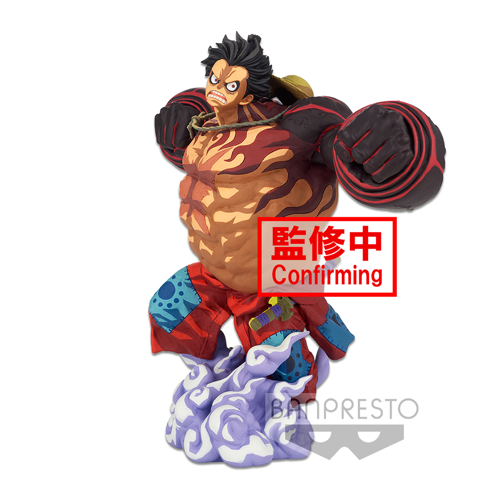 One Piece - Luffy Super Master Stars Piece Two Dimensions Ver. PVC Figure - Click Image to Close