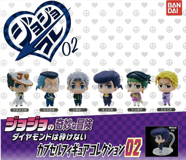 Jojos Bizarre Adventure Part IV - Capsule Figure Collection 02 SINGLE Random Figure - Click Image to Close