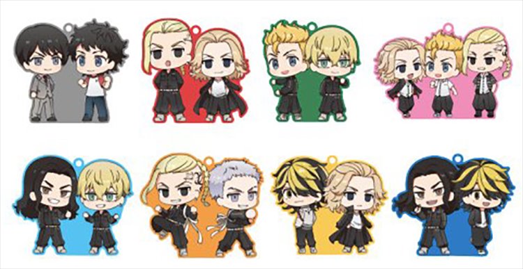 Tokyo Revengers - Waiwai Acrylic Bag Charm SINGLE BLIND BOX