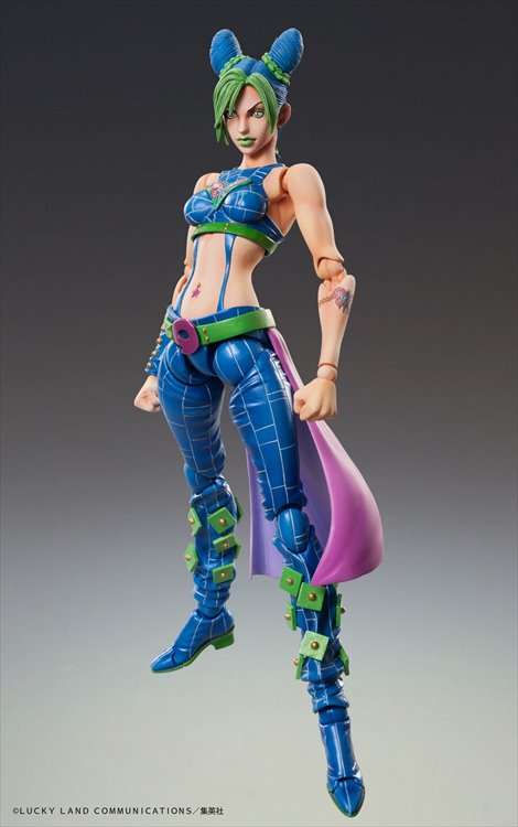 Jojos Bizarre Adventure Part VI - Jolyne Cujoh Super Action Figure - Click Image to Close