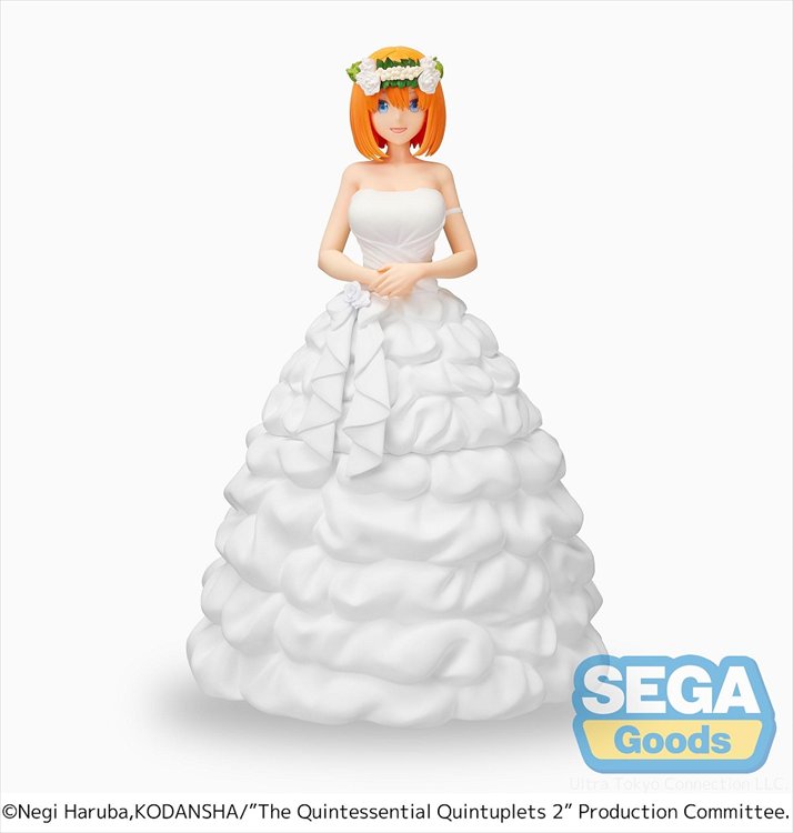 The Quintessential Quintuplets - Yotsuba Nakano Bride Ver. SPM Figure - Click Image to Close