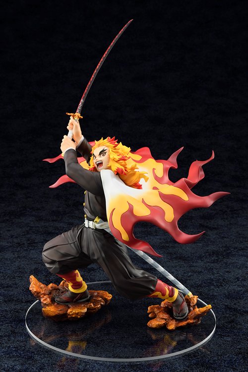 Demon Slayer - 1/8 Kyojuro Rengoku PVC Figure - Click Image to Close