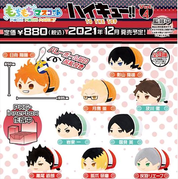 Haikyuu - Mochi Mochi Mascot Keychain Vol. 6 SINGLE BLIND BOX