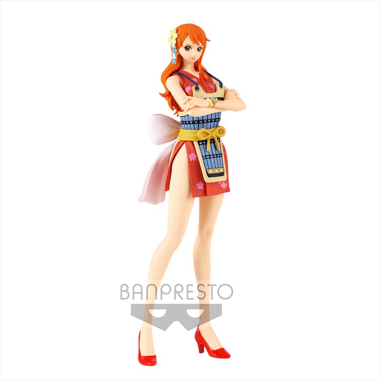 One Piece - Nami Wanokuni Style Glitter and glamours Prize Figure A - Click Image to Close