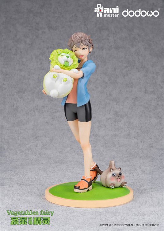 Original Character - 1/7 Sai And Cabbage Dog PVC Figure