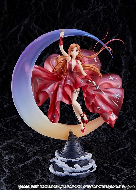 Sword Art Online - 1/7 Asuna Crystal Dress Ver. PVC Figure - Click Image to Close