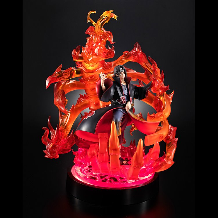 Naruto - Uchiha Itachi Susano Ver Precious G.E.M. With LED Base PVC Figure - Click Image to Close