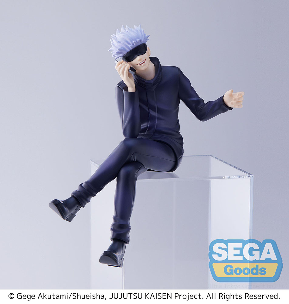 Jujutsu Kaisen - Satoru Gojo PM Perching Prize Figure - Click Image to Close