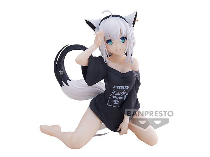 Hololive - Shirakami Fubuki Relax Time Prize Figure - Click Image to Close