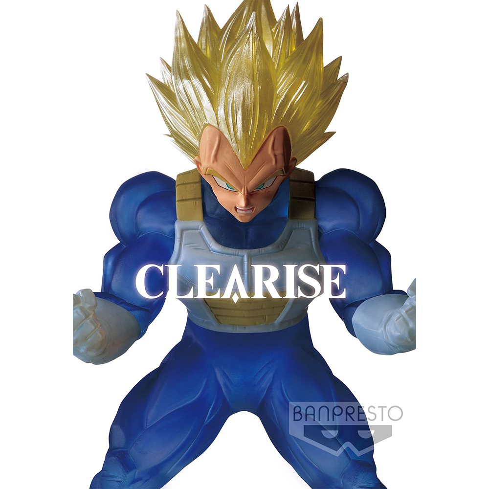 Dragon Ball Z - Vegeta Super Saiyan Clearise Prize Figure - Click Image to Close