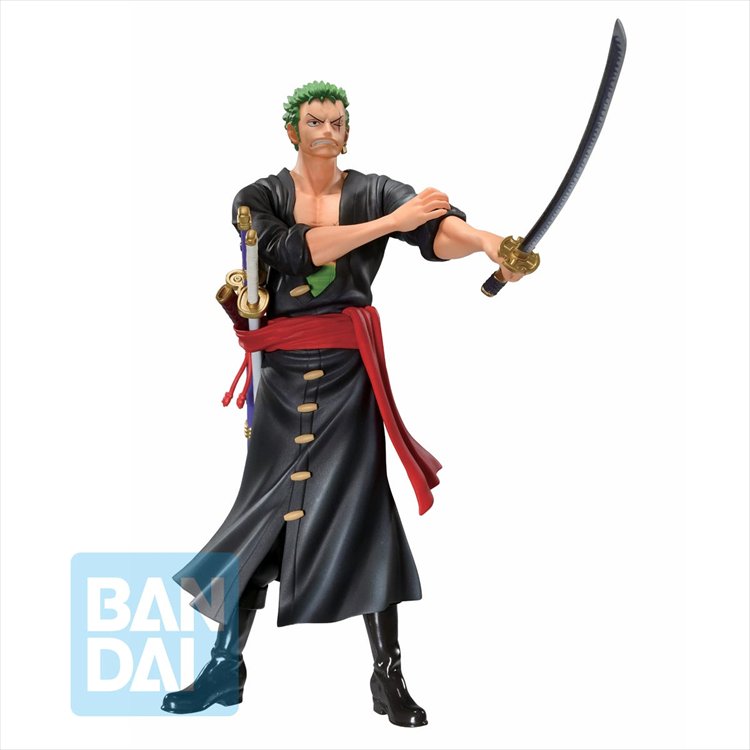 One Piece - Zoro Wanokuni Style Ichibansho Figure - Click Image to Close