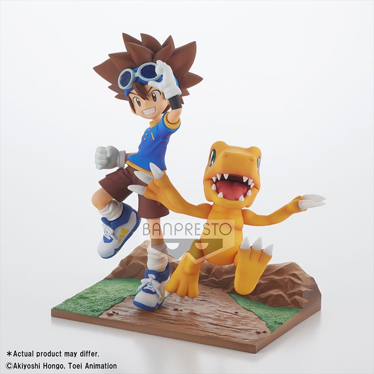 Digimon Adventure - Taichi and Agumon PVC Figure