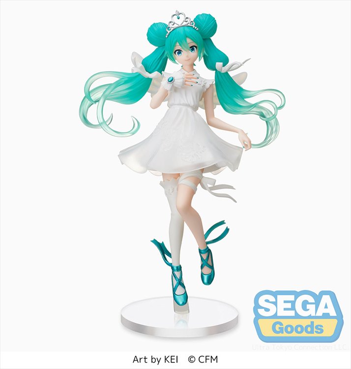 Vocaloid - Hatsune Miku 15th Anniversary Kei Ver. SPM Figure - Click Image to Close