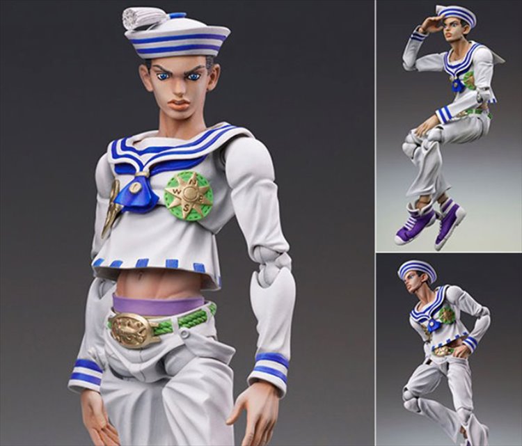 Jojos Bizarres Adventures Part VIII - Josuke Higashikata Super Action Statue - Click Image to Close