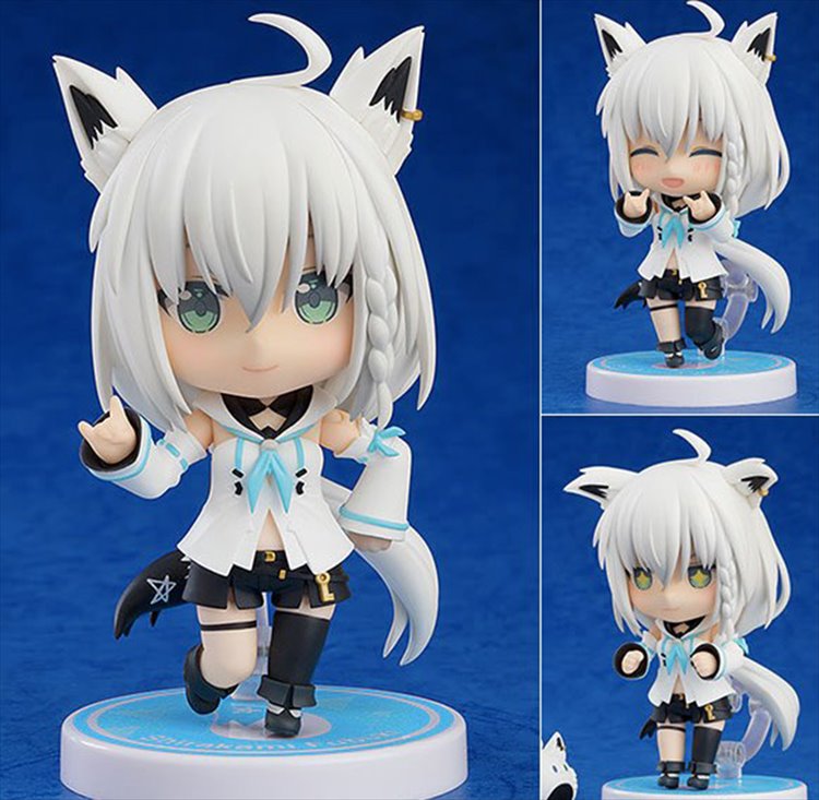 Hololive Production - Fubuki Shirakami Nendoroid - Click Image to Close