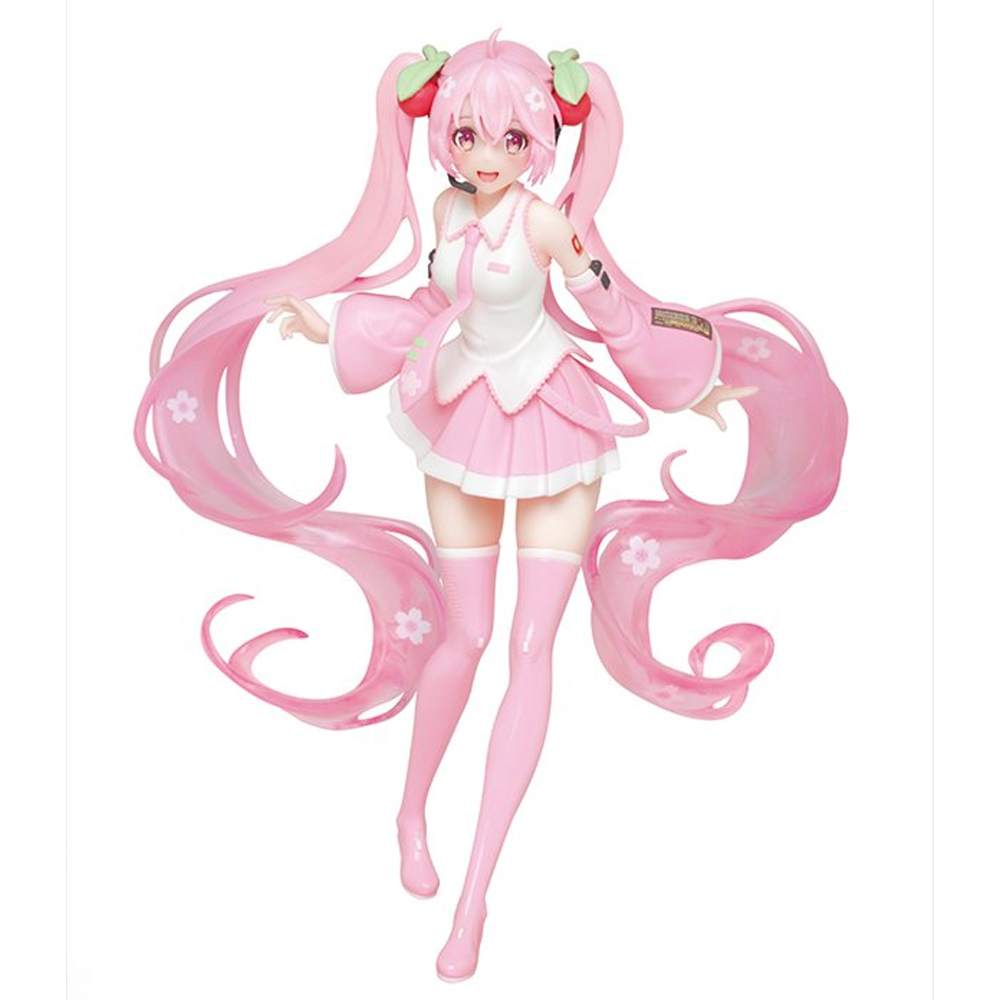 Vocaloid - Sakura Miku Newly Written Illustration Ver Figure Re-release - Click Image to Close